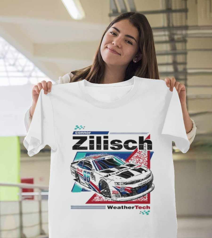 Connor Zilisch #88 WeatherTech Chevrolet 2024 Racing Car T-Shirt
