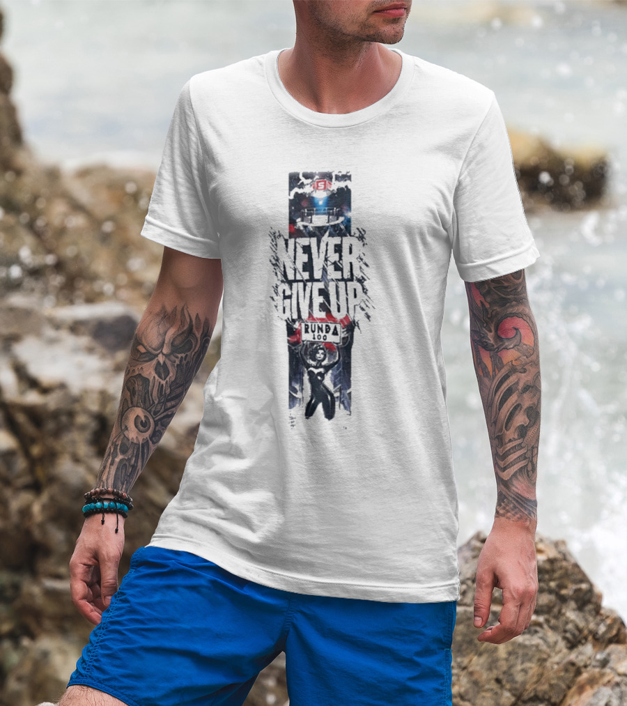 KSW Never Give Up Runda 100 T-Shirt