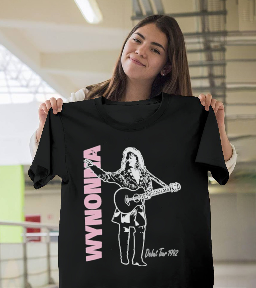 Wynonna Debut Tour 1992 Outline T-Shirt