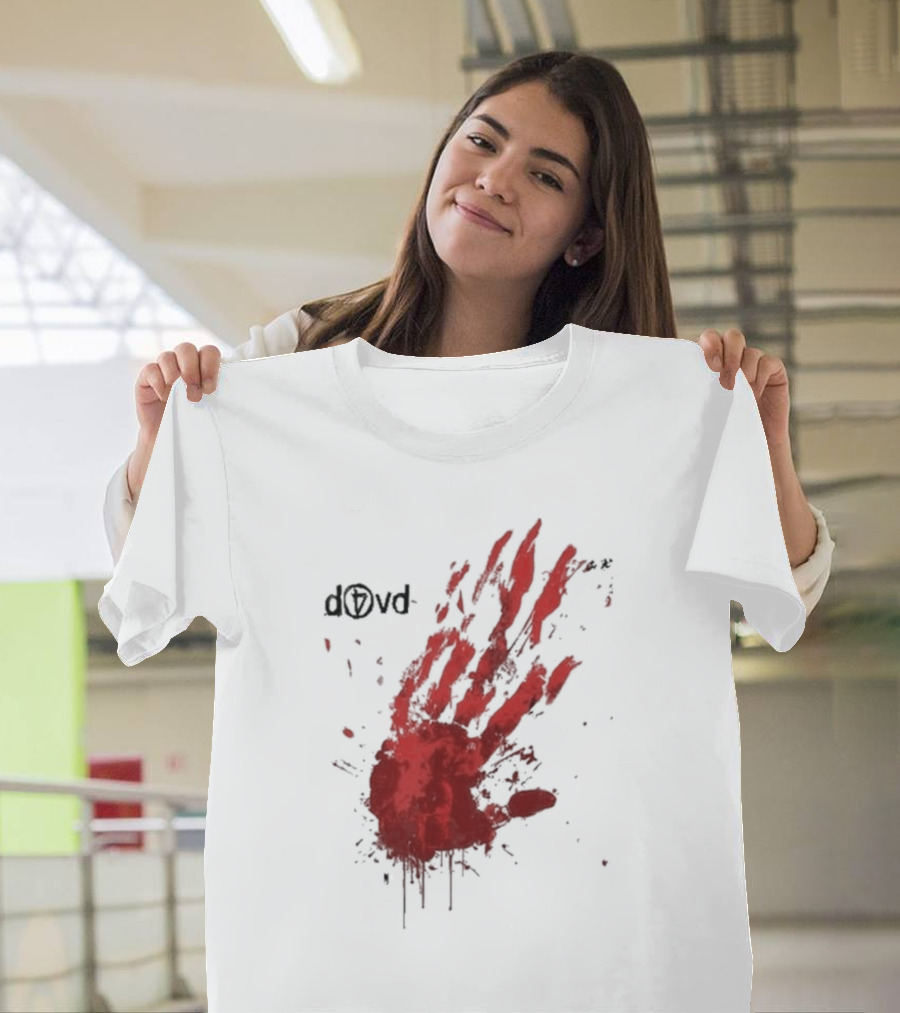 D4VD Blood Handprint Splatter T-Shirt