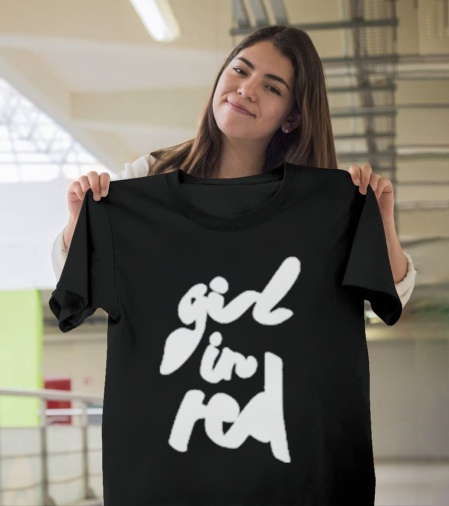 Girl in Red T-Shirt