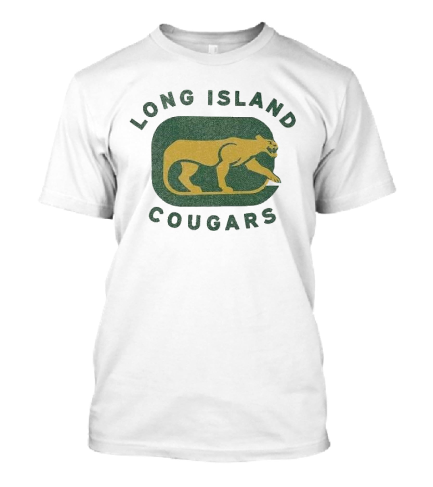 Long Island Cougars New York Hockey Team Iconic T-Shirt