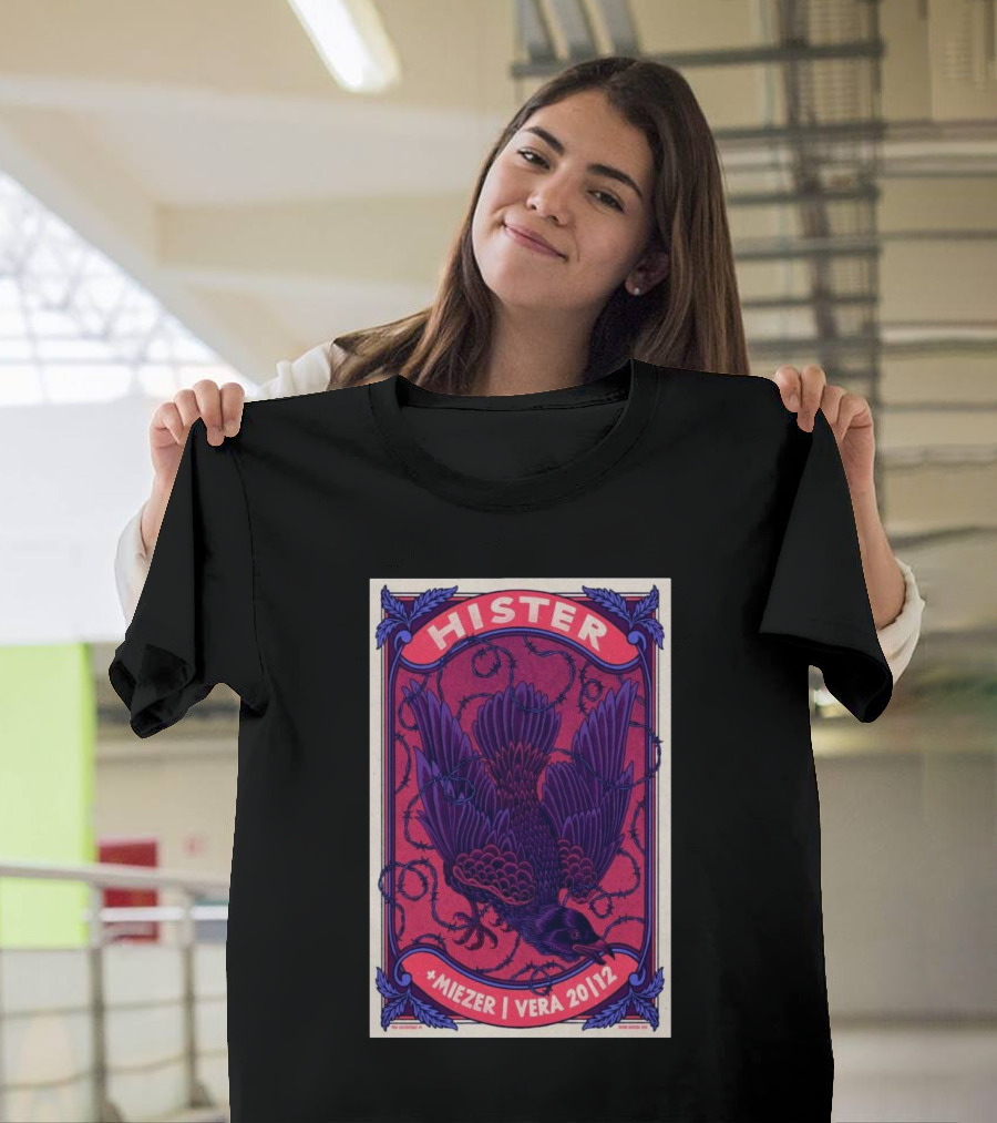HISTER Miezer Vera Groningen Dec 20 2024 Bird T-Shirt