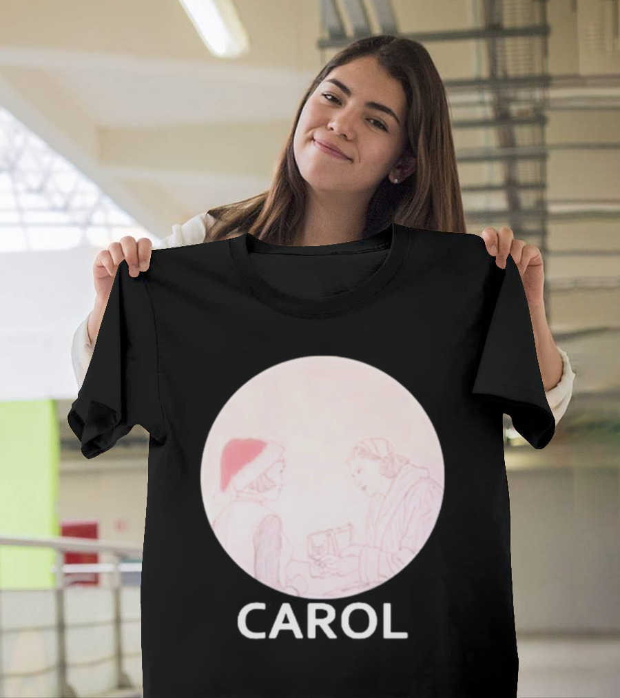 Ariana Grande Carol Christmas Santa Hat Version T-Shirt