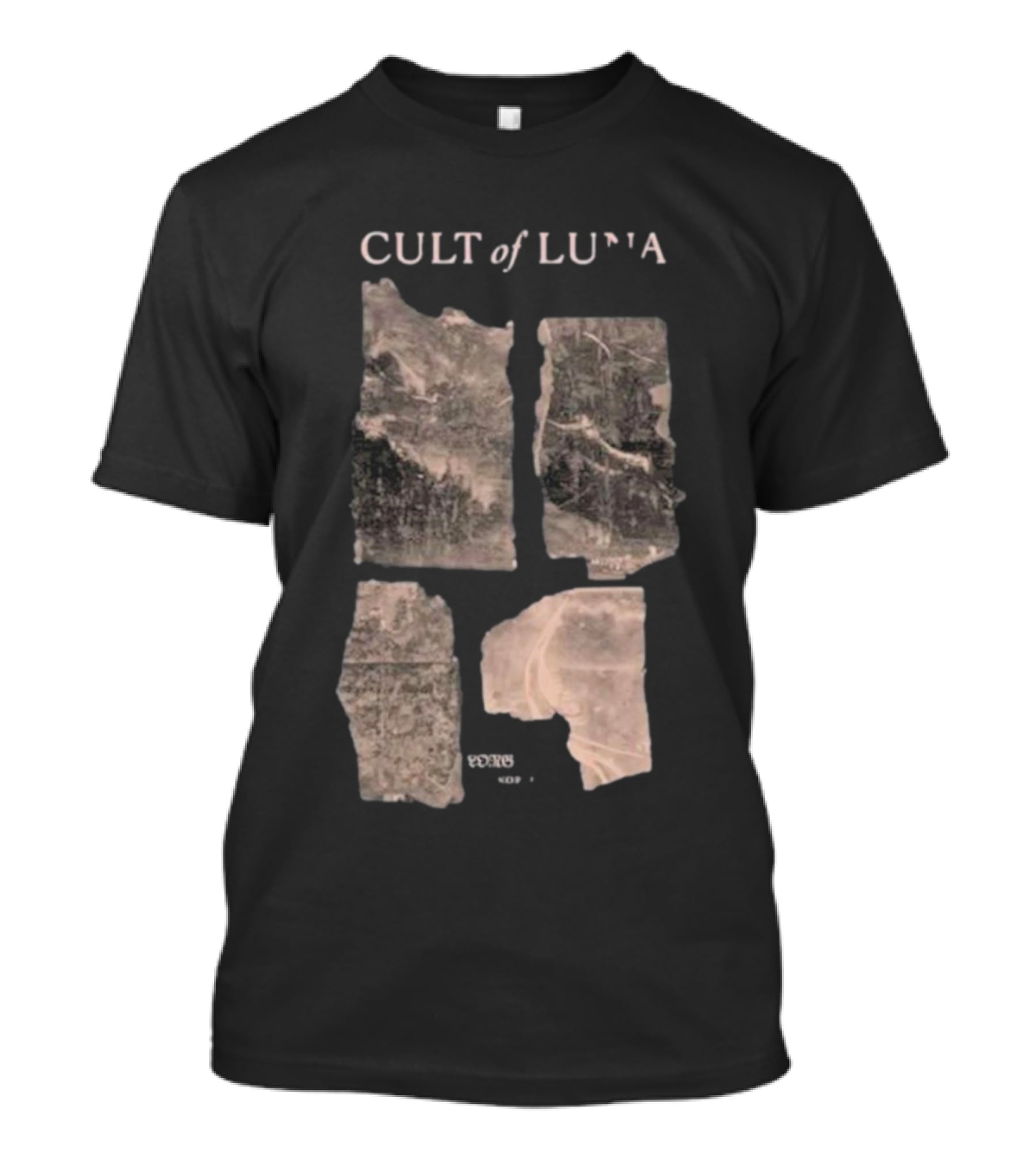 Cult Of Luna The Long Road North Map T-Shirt