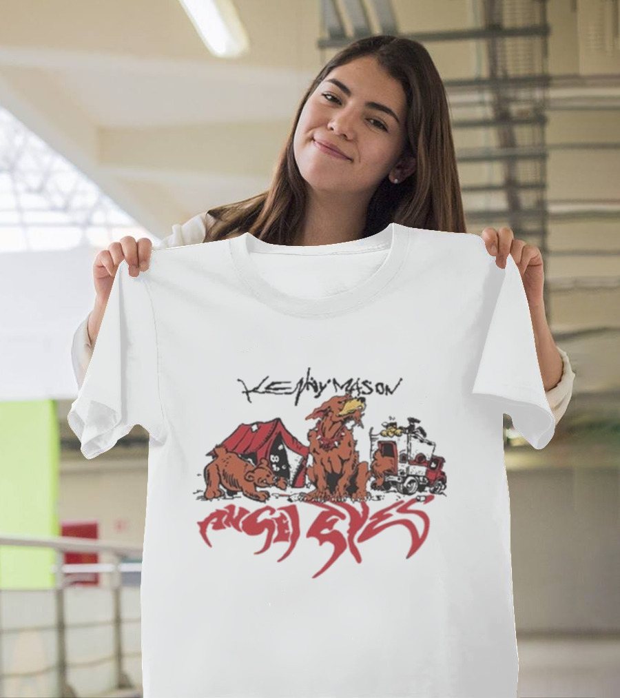 Kenny Mason Angel Eyes Dog Tent Truck T-Shirt