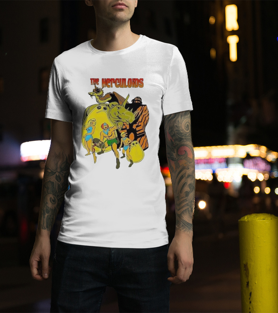 The Herculoids Classic Adventure Cartoon Characters T-Shirt