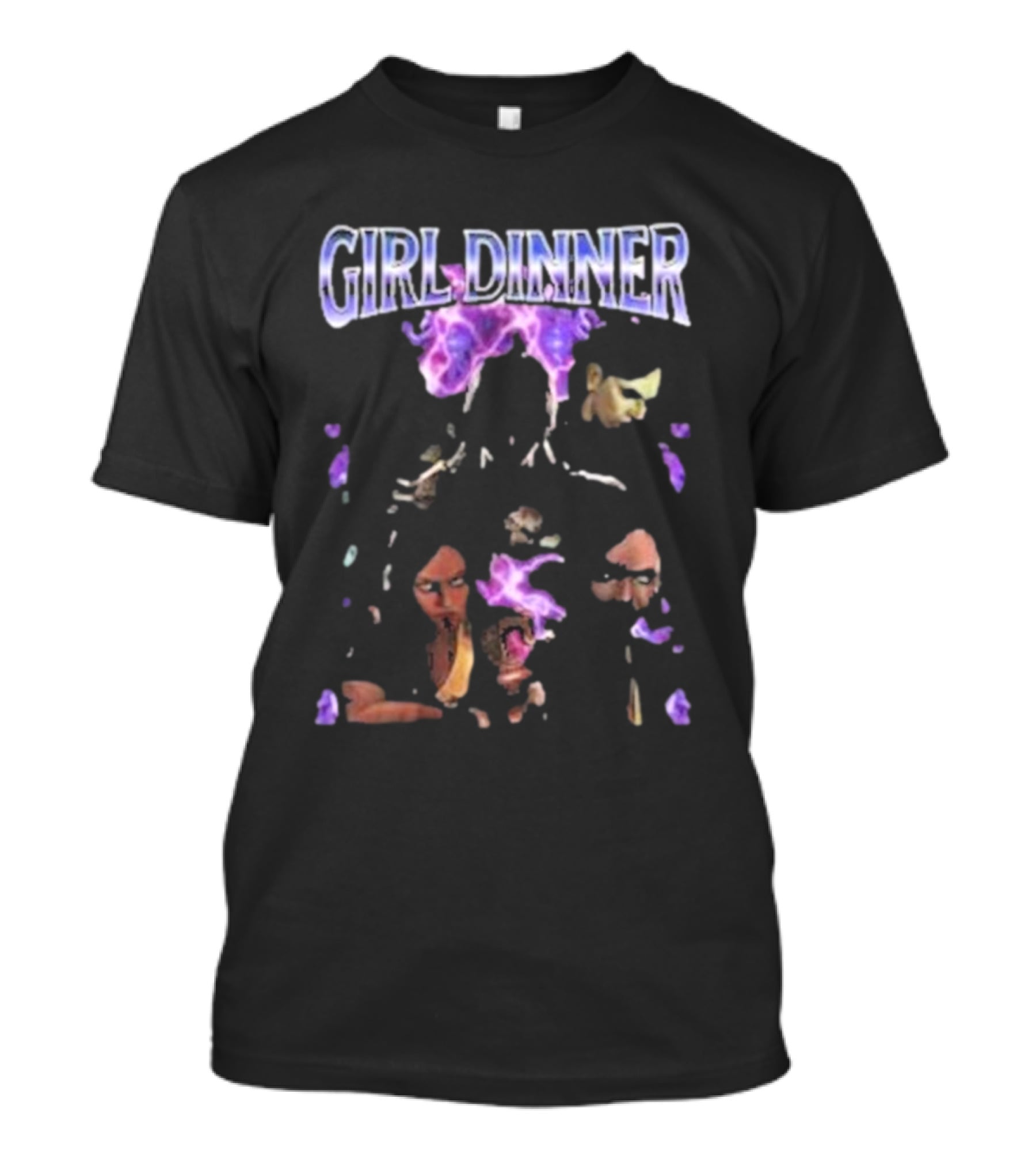 Sevika Arcane Girl Dinner Mysterious Characters And Light Effects T-Shirt