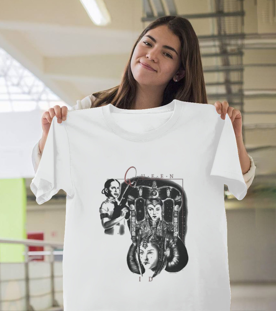 Queen Amidala Amidst the Hundreds T-Shirt