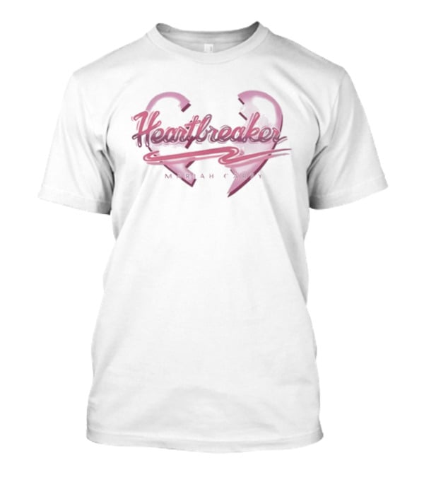 Heartbreaker Mariah Carey Broken Pink Heart T-Shirt