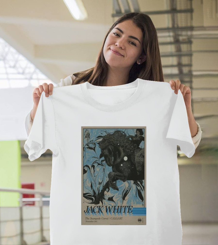 Jack White The Stampede Corral Calgary November 3rd T-Shirt