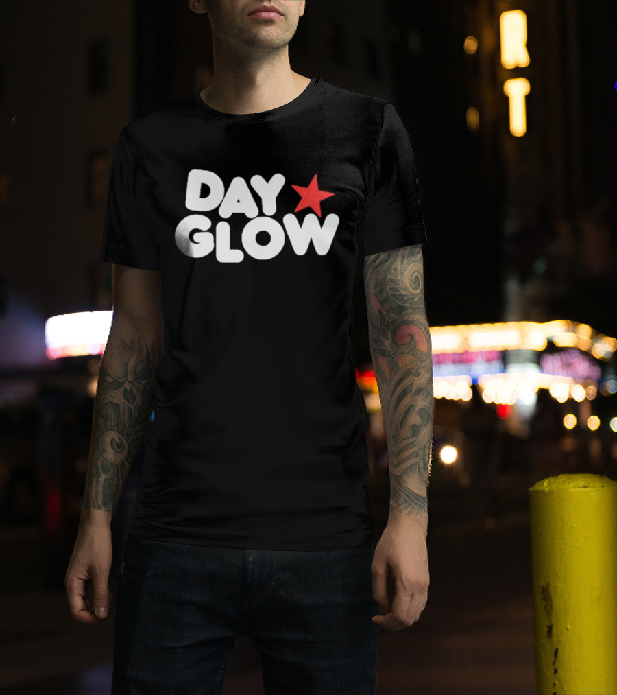 Day Glow Red Star T-Shirt