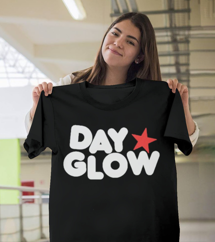 Day Glow Red Star T-Shirt