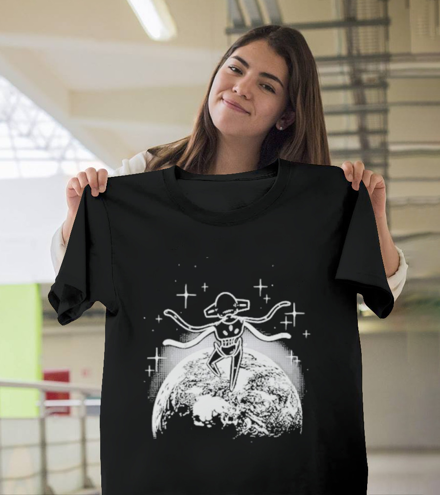 Hello World Deoxys Space Adventures Galaxy Earth Journey T-Shirt