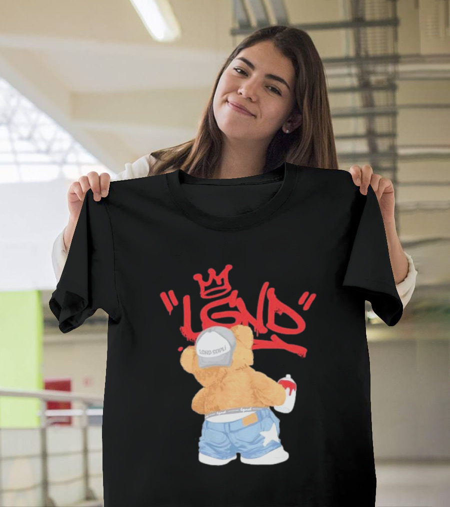 Tagger Bear LGND Lord Supply Graffiti T-Shirt