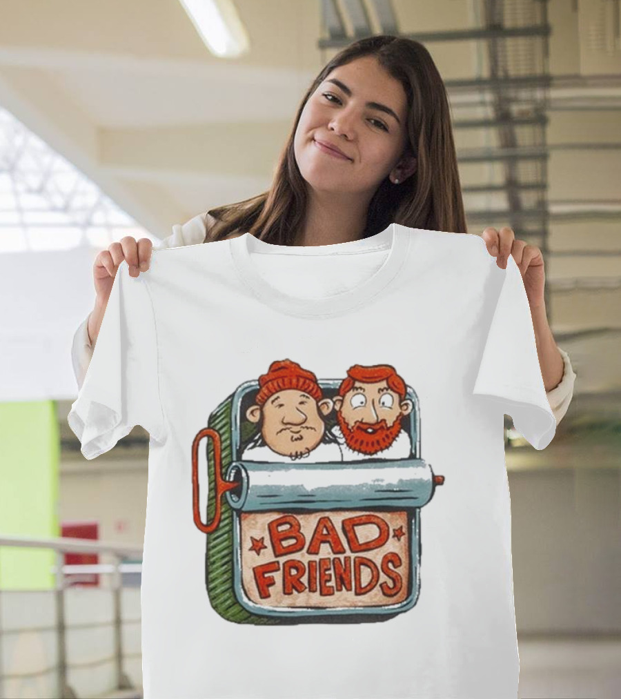 Bad Friends Meat Grinder Beanie and Redhead Duo T-Shirt