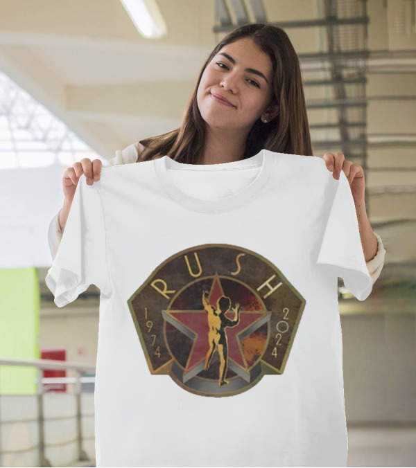 Rush Backstage R50 1974-2024 Deco Raglan Star Man T-Shirt