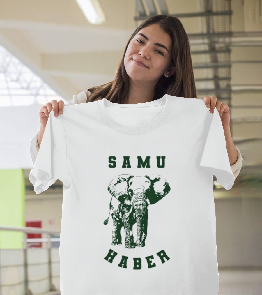 SAMU HABER Elephant T-Shirt