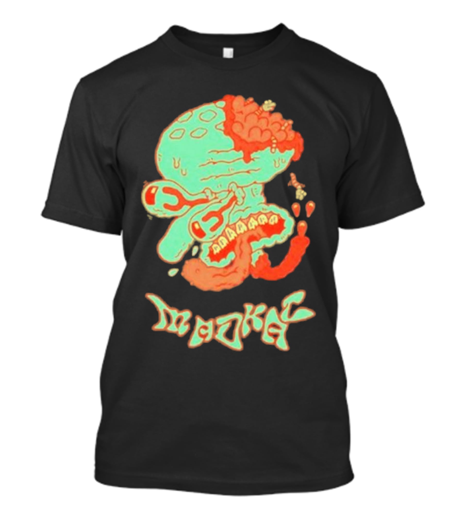Madkat Ewww Calamardo Surreal Zombie Pop T-Shirt
