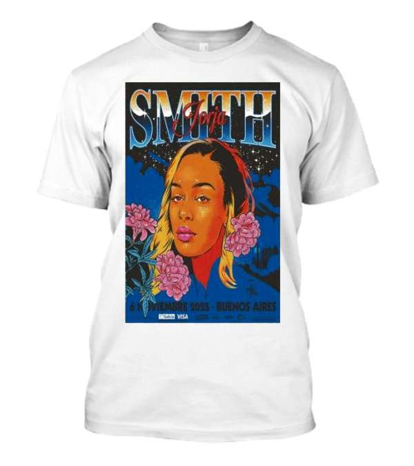 Jorja Smith 6 Noviembre 2025 Buenos Aires Event T-Shirt