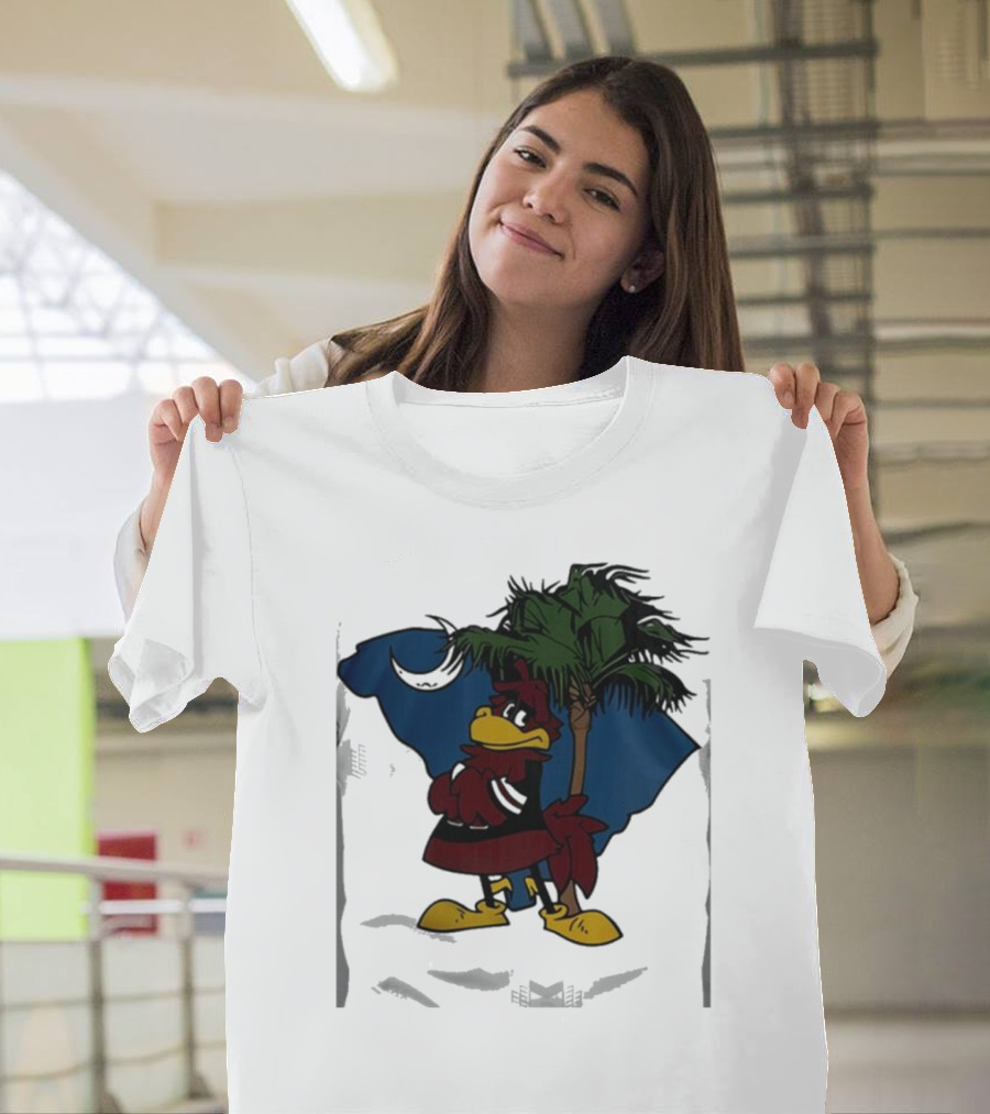South Carolina Gamecocks Football Palmetto Moon Rooster T-Shirt