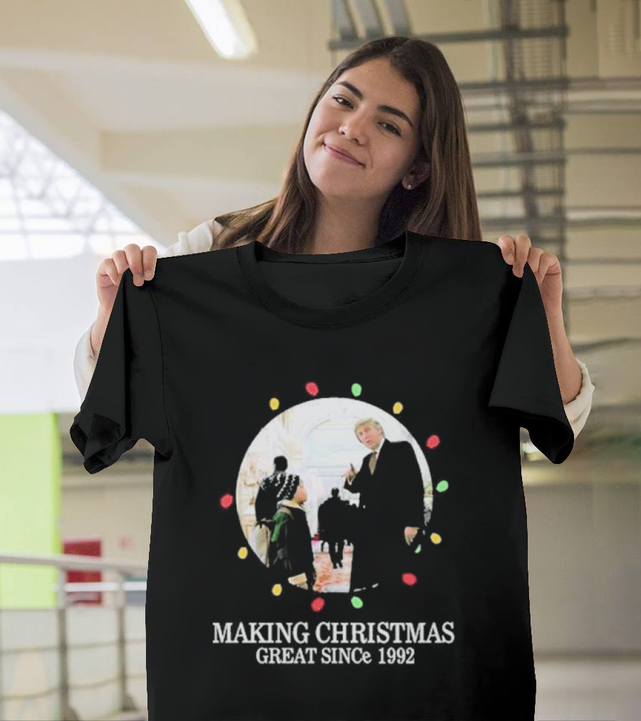 Kevin Mccallister Trump Home Alone Making Christmas Great Since 1992 T-Shirt