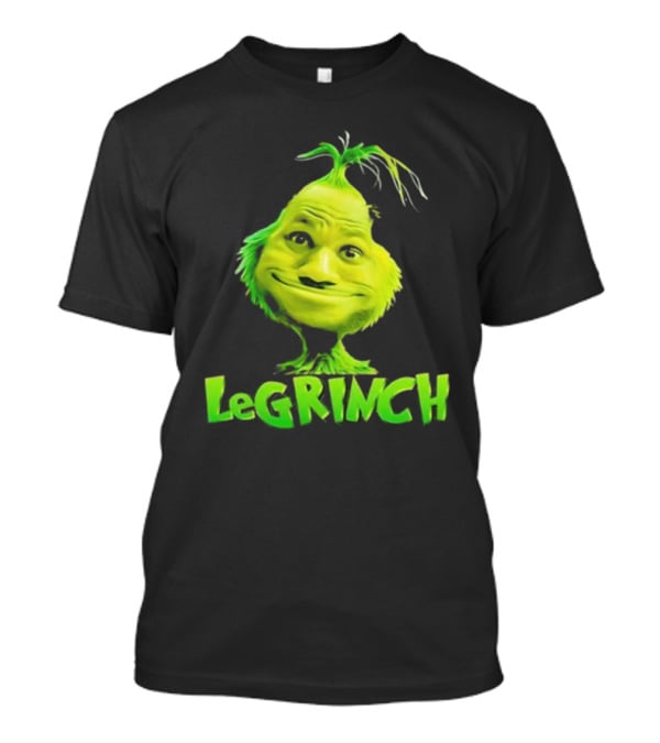 Le Grinch Green Character With Playful Expression T-Shirt