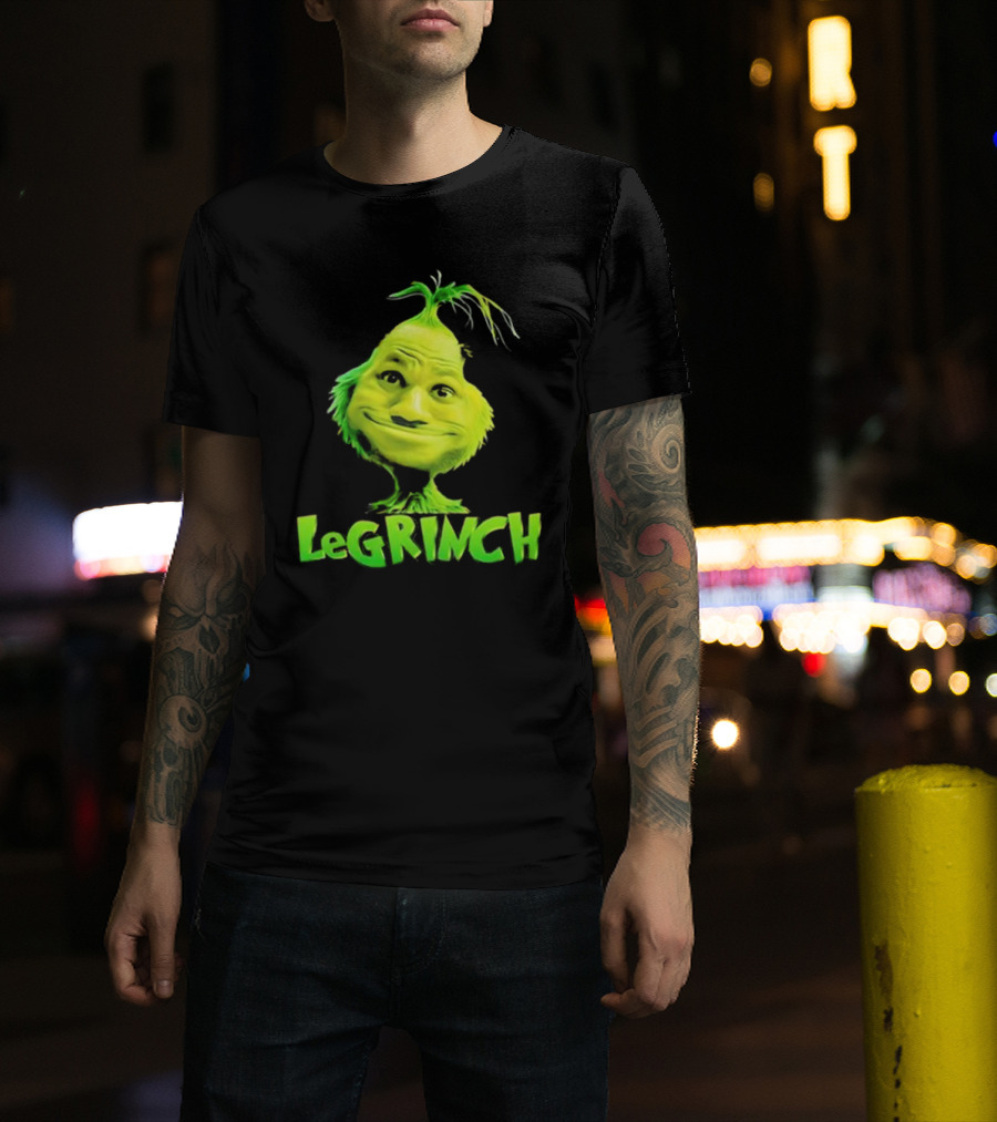 Le Grinch Green Character With Playful Expression T-Shirt