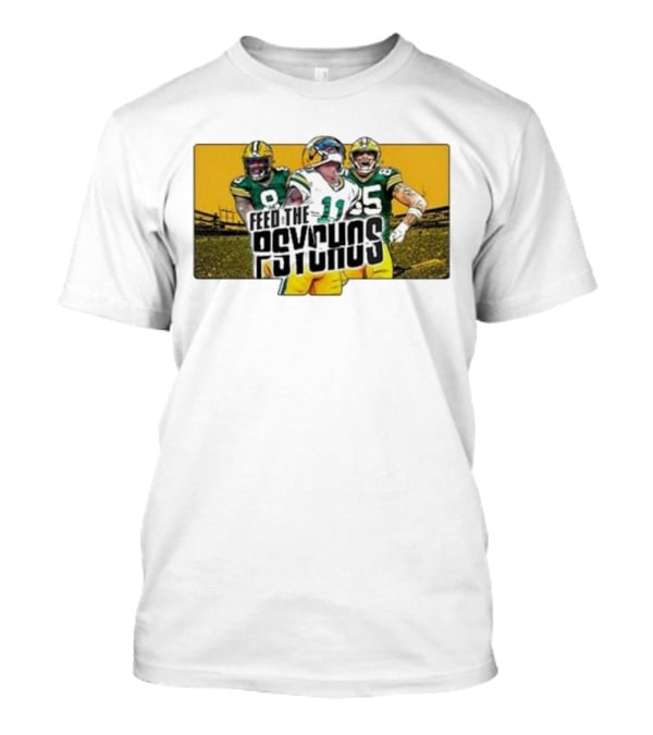 Feed The Psychos Packers Football Trio T-Shirt
