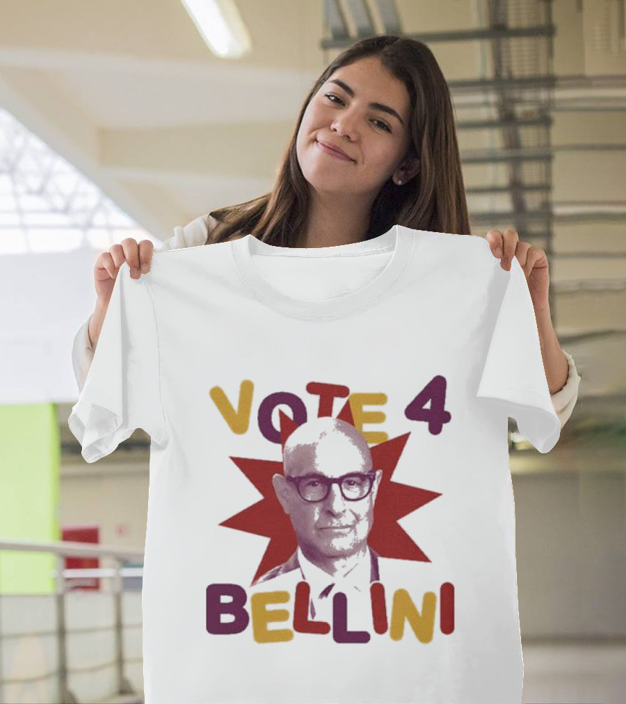 Vote 4 Bellini Don’t Be A Meanie Vote Bellini Starburst Retro T-Shirt