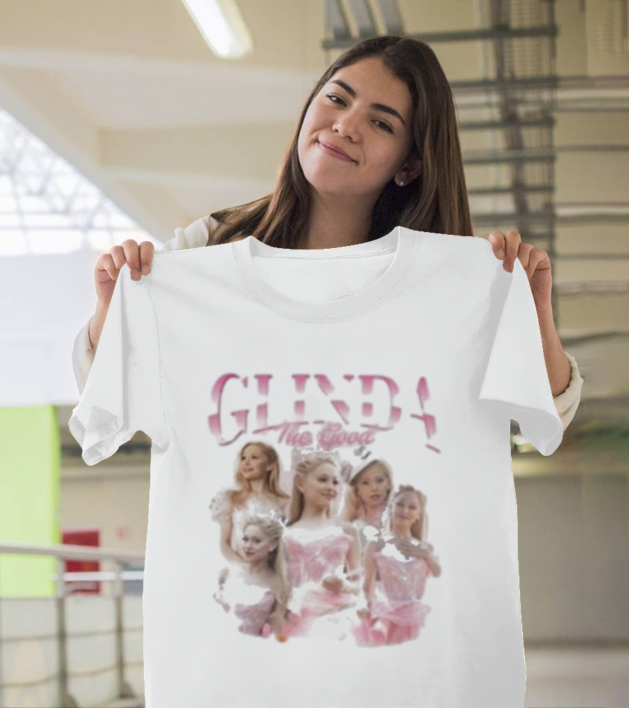Glinda The Good Pink Dress Collage T-Shirt