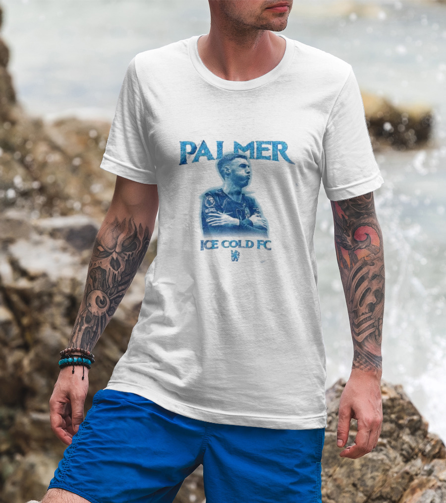 Chelsea Palmer Ice Cold FC Football Blue Vibe T-Shirt