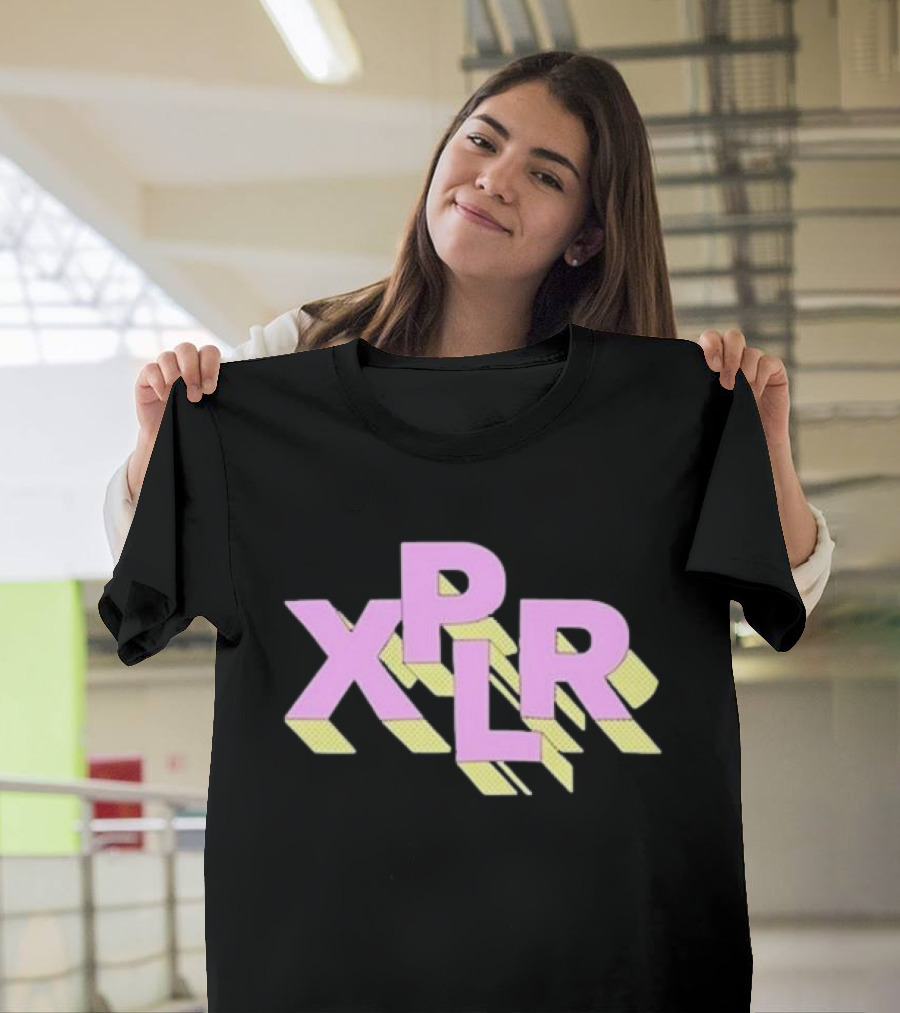 Sam And Colby XPLR Pink and Yellow Block T-Shirt