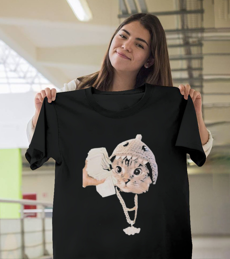 Shark Cat Solana SC Playful Money Jewelry T-Shirt