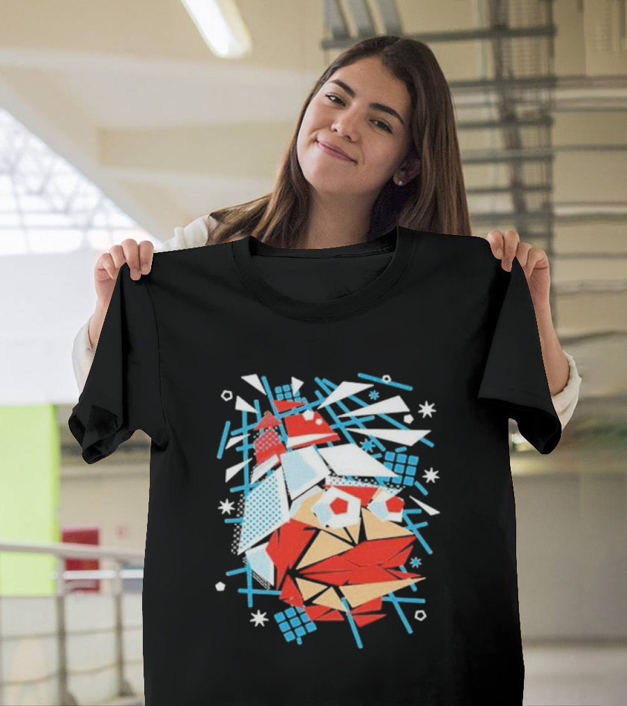 Gotcha 2024 Ape Escape Geometric Abstract T-Shirt