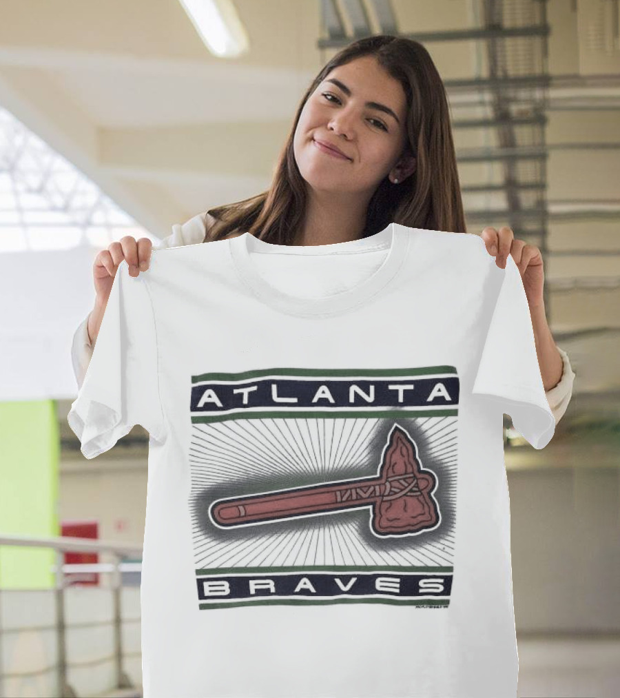 Atlanta Braves Tomahawk Iconic Pro Player T-Shirt