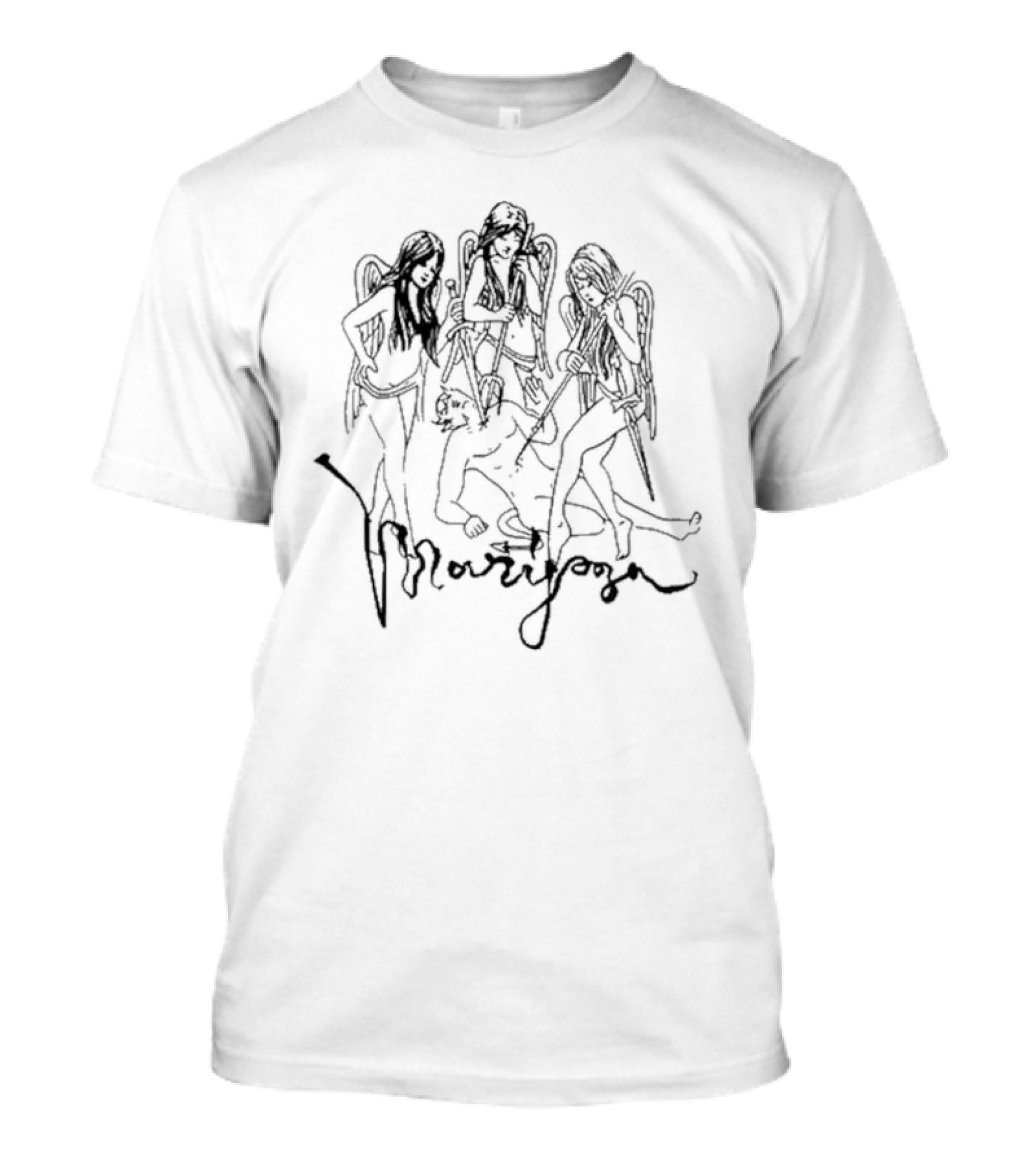Felly Mariposa Angels Fantasy Scene T-Shirt