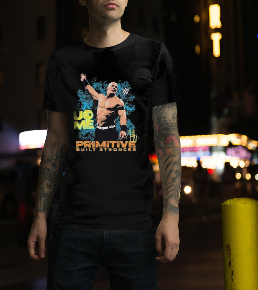 WWE Cena U Me Primitive Built Stronger T-Shirt