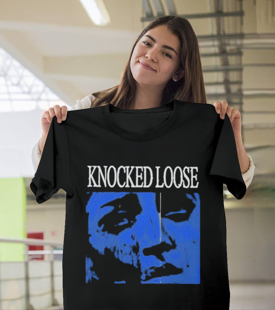 KNOCKED LOOSE Blue Face T-Shirt