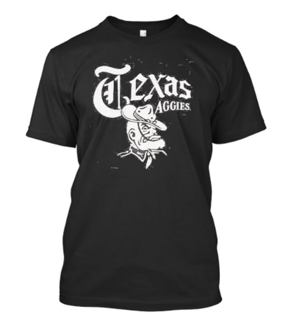 Texas Aggies Retro Cowboy Mascot T-Shirt