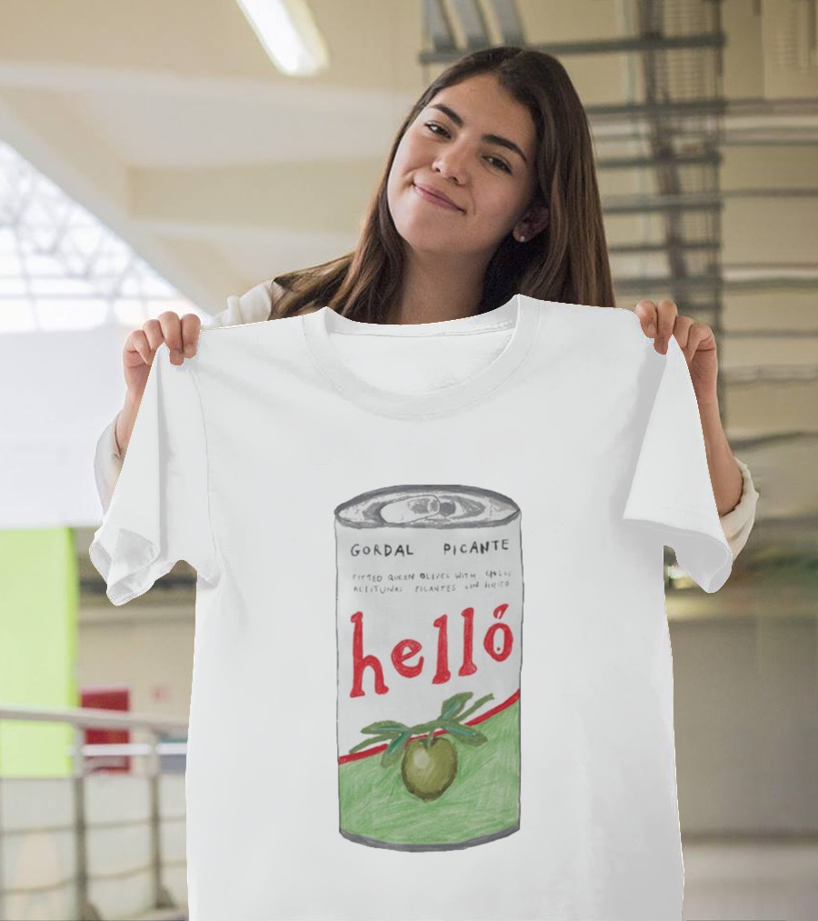 Helló Gordal Picante Pitted Queen Olives With Chili T-Shirt