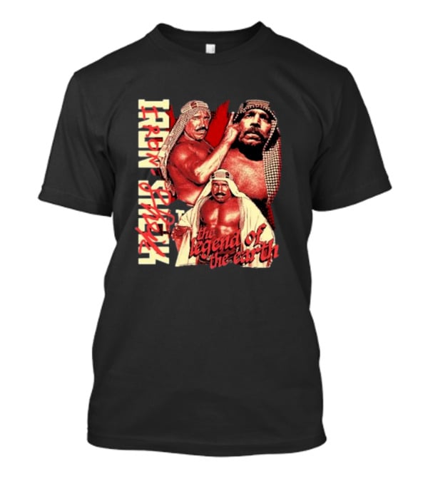 Iron Sheik The Legend Of The Earth Wrestling T-Shirt