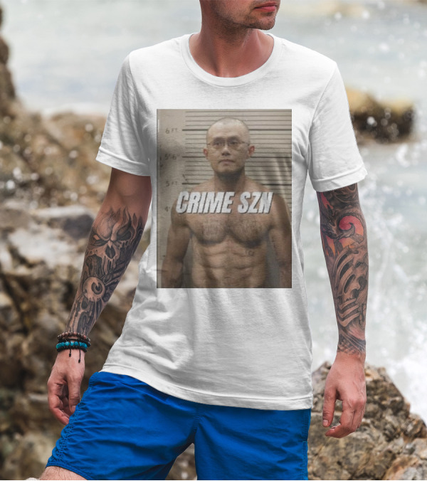 Superbasedd Crime Szn Mugshot T-Shirt