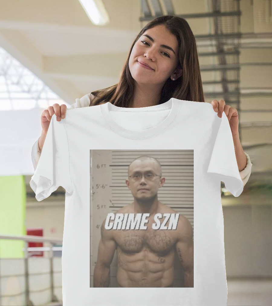 Superbasedd Crime Szn Mugshot T-Shirt