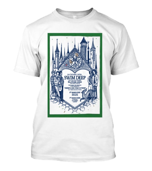 An Evening With Swim Deep Bill Ryder-Jones St Pancras Old Church London 7 March 2025 T-Shirt