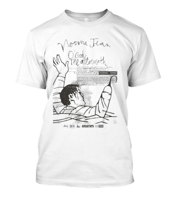 Norma Jean O'God The Aftermath Argatnmi Album Artwork T-Shirt