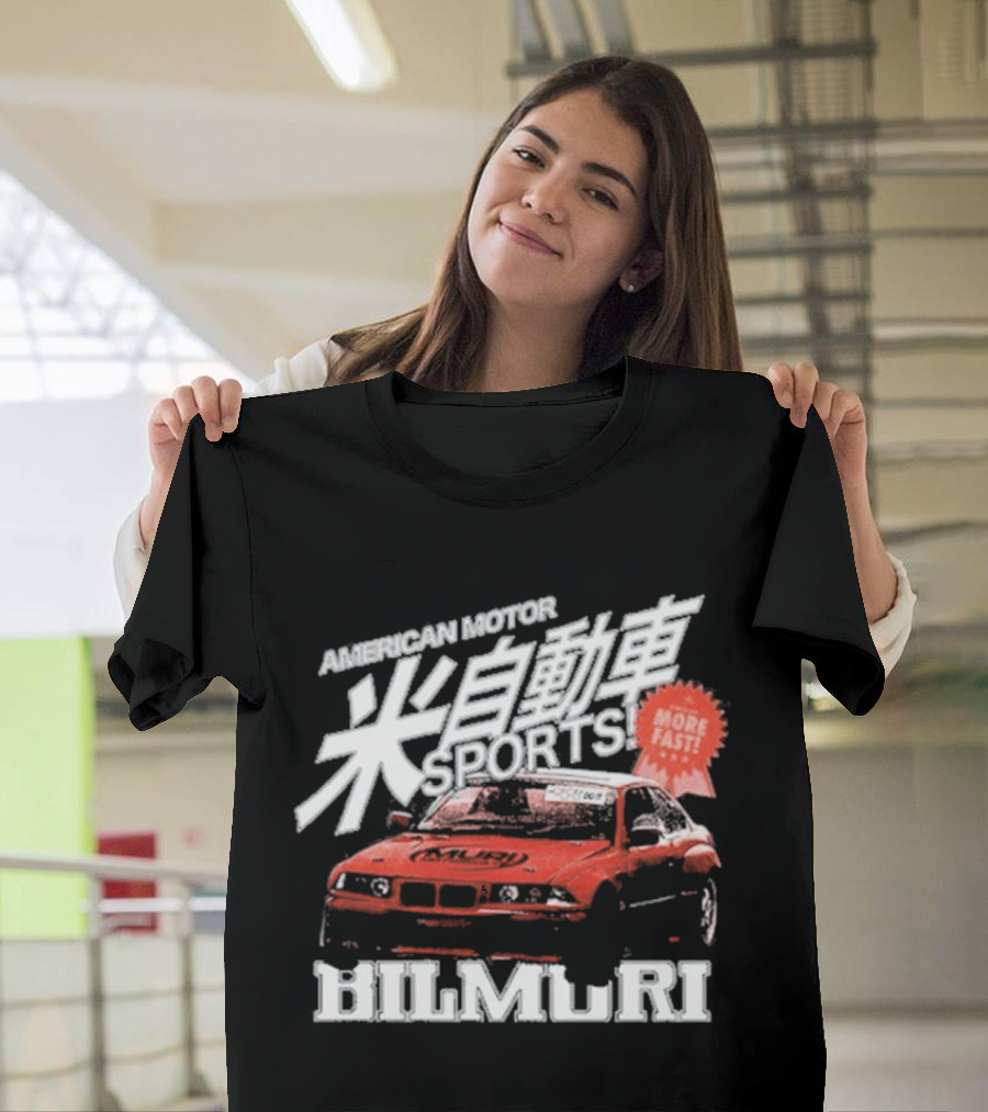 American Motor Bilmuri More Fast Sports Car Racing T-Shirt