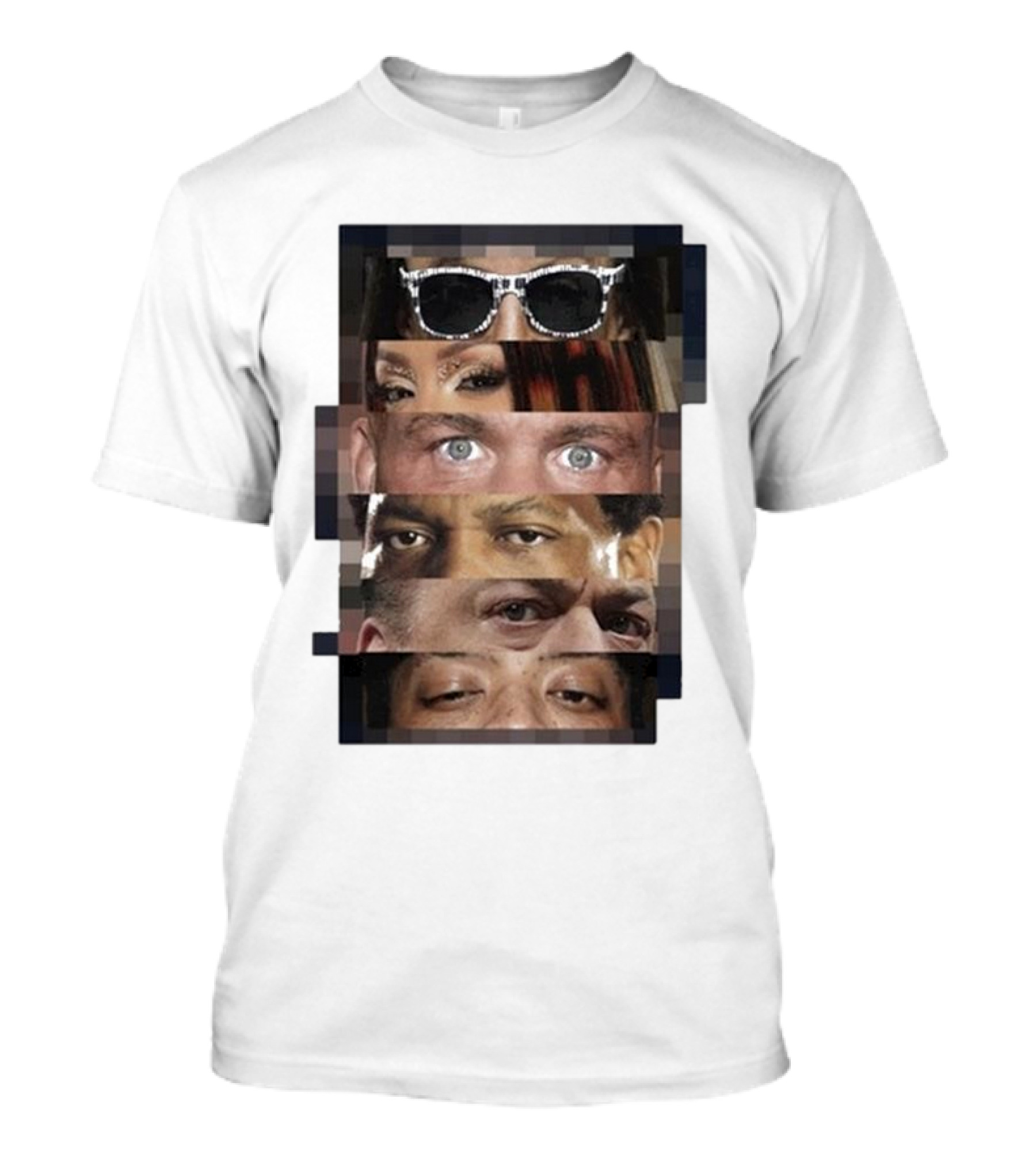 I Was There Fourth Rope 12 12 24 Sunglasses Eyes Collage T-Shirt