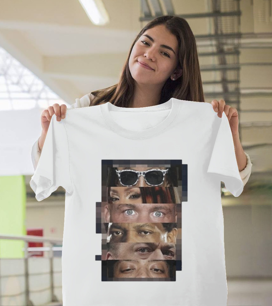 I Was There Fourth Rope 12 12 24 Sunglasses Eyes Collage T-Shirt