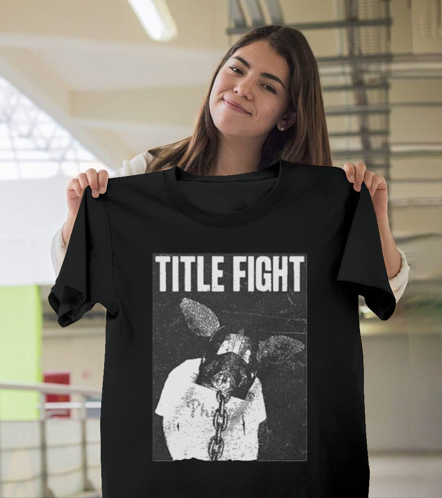 Title Fight Chained Pig Mask T-Shirt